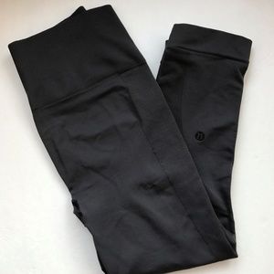 Lululemon Zone In Crop Tight Compression Leggings